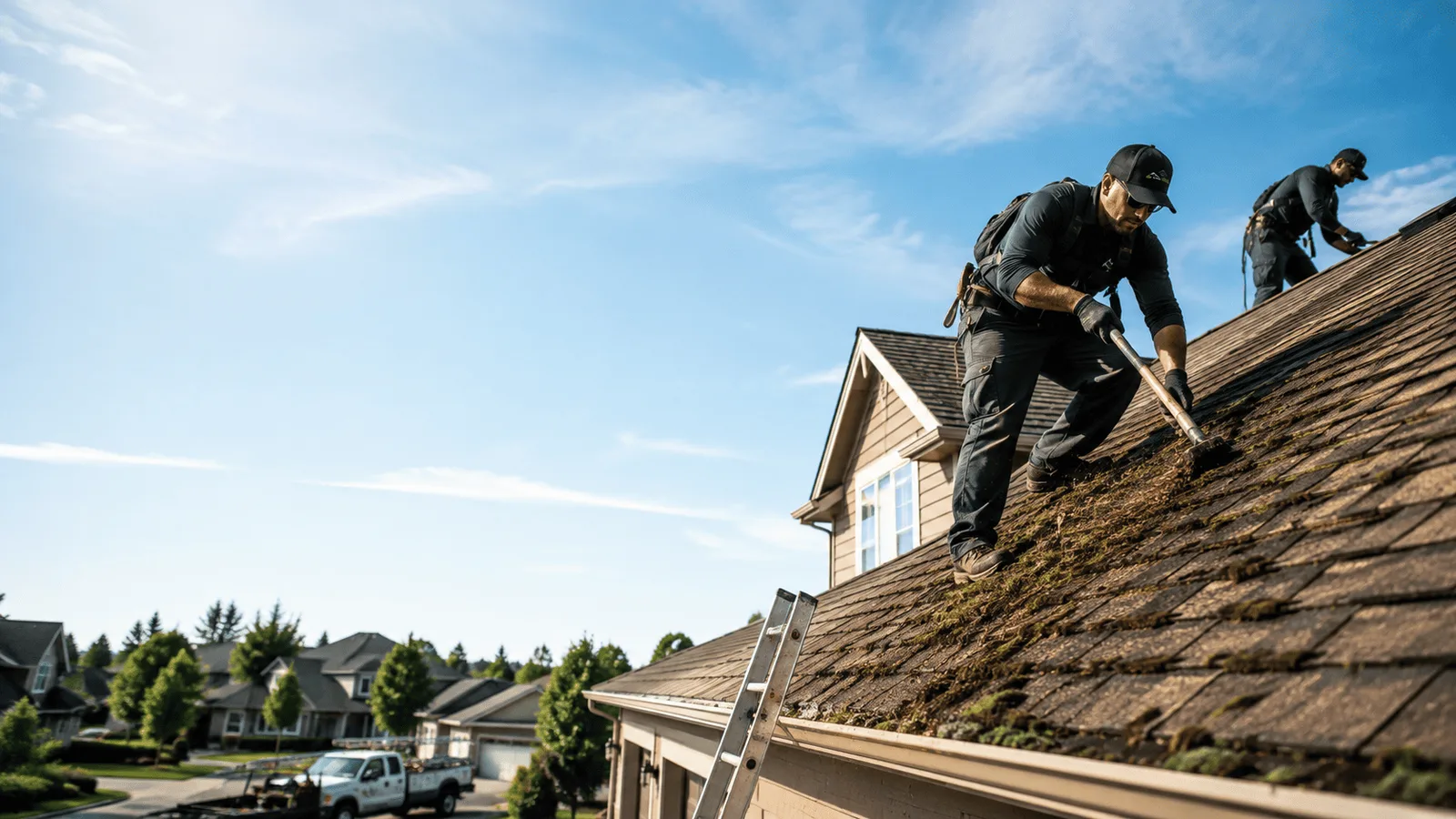 Roof Moss Removal in Butternut, WI near me